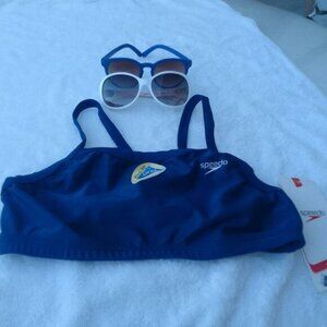 Bundle 2 matching sunglasses&Speedo swimming racing top brand new tag